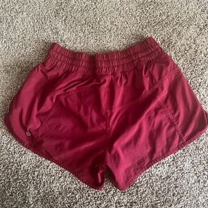 Lululemon Mulled Wine Running Shorts 3.5” Inseam